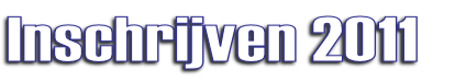 Inschrijven 2011
